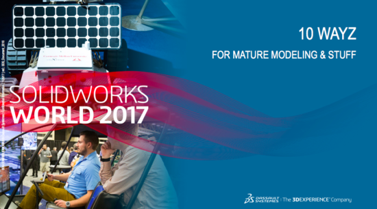 Solidworks WORLD 2017 Todd Werginz Aeon Analytics - Speaker